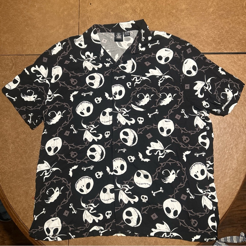 Nightmare Before Christmas Jack Skellington Disney, 3XL~Men's Sizes~New